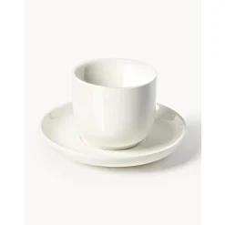 * Kolekcje Naczyń>Filizanka Ze Spodkiem Z Porcelany Nessa, 4 Szt.