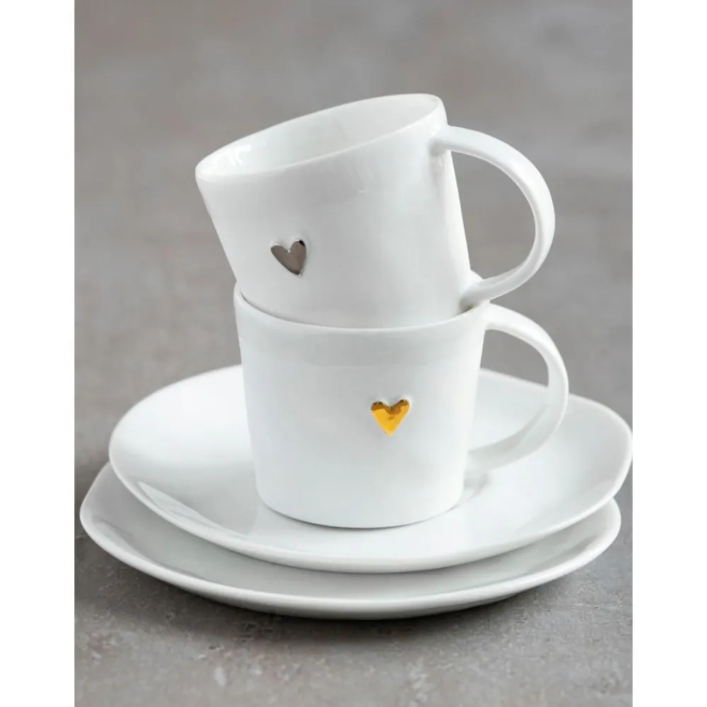 Räder Filiżanki I Kubki>Filizanka Ze Spodkiem Z Porcelany Heart