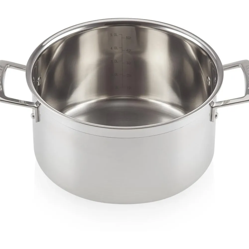 Le Creuset Garnki>Garnek Ze Stali Szlachetnej Z Pokrywka Move