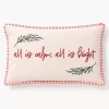 Shop Haftowana Poszewka Na Poduszke Z Bawelny Yule Poduszki Dekoracyjne