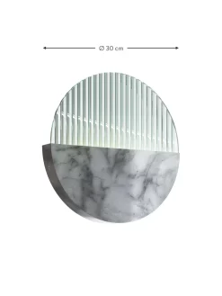 New Kinkiet Led O Wygladzie Marmuru Jupiter Kinkiety Led
