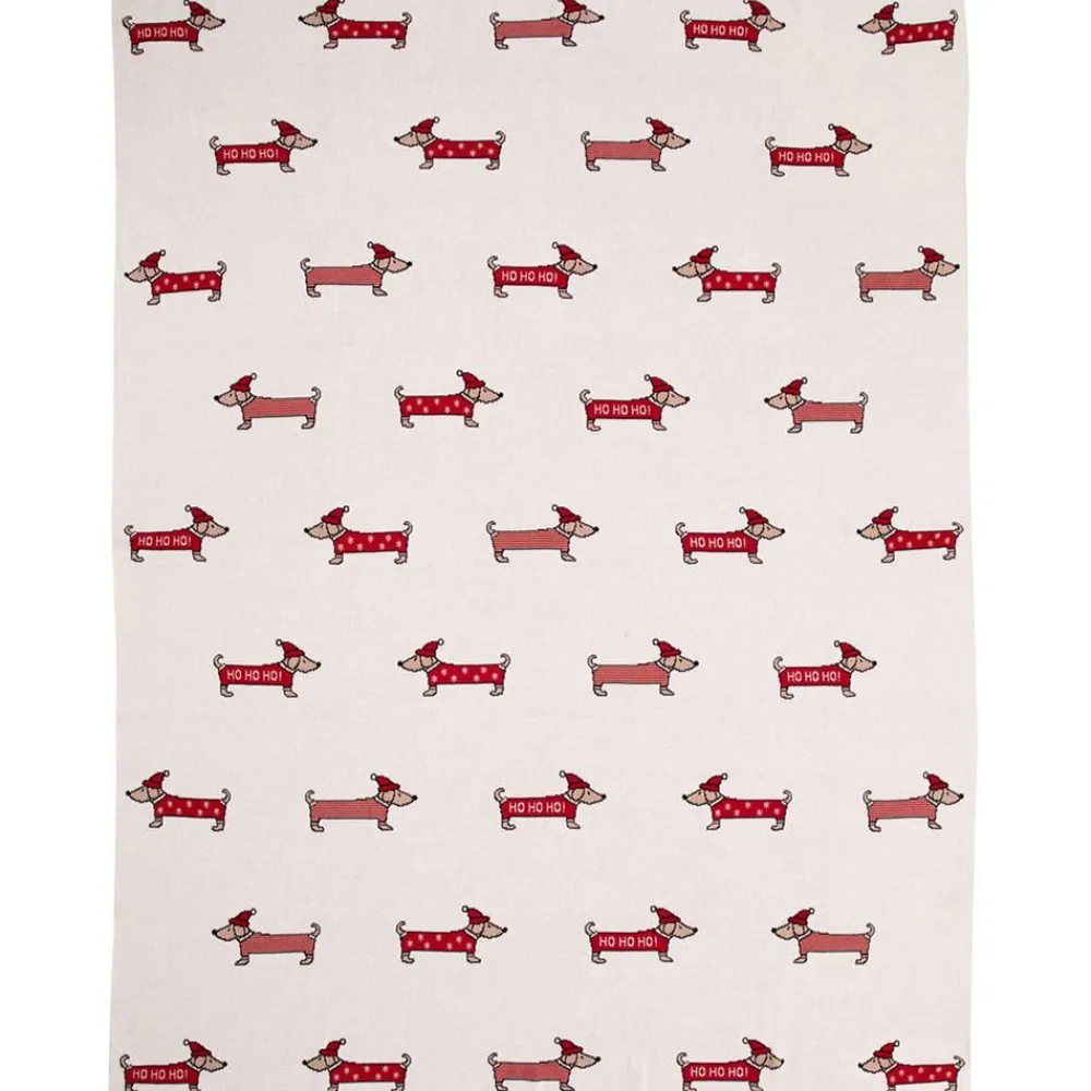 * Koce I Pledy>Koc Z Bawelny Santas Little Helper