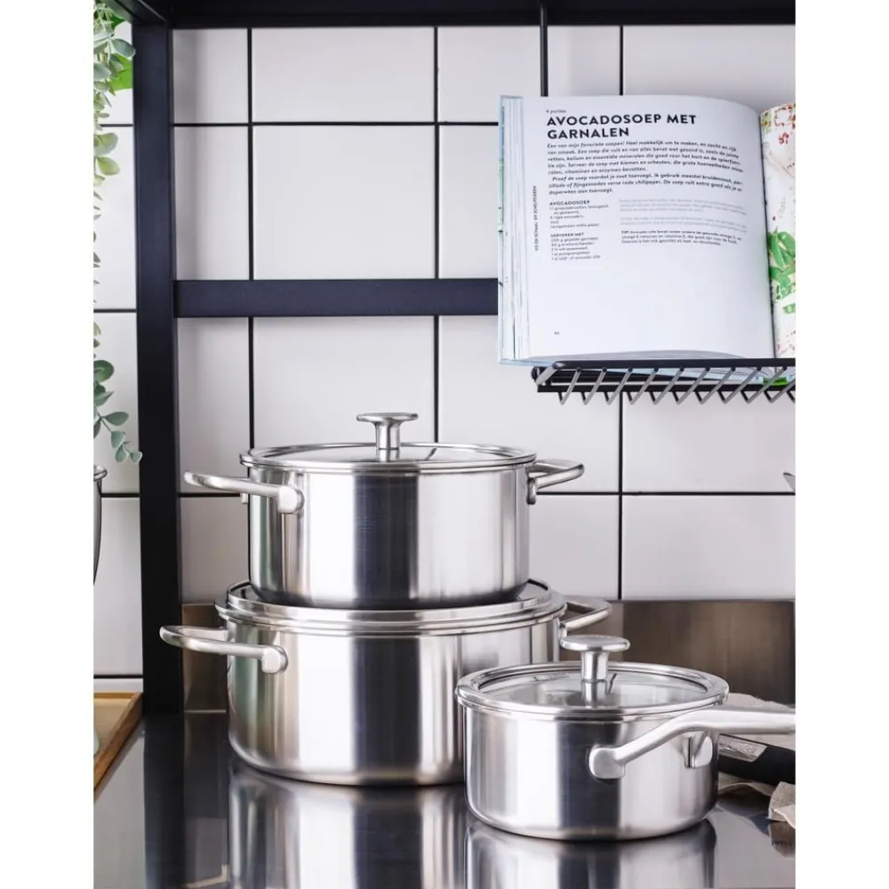 KitchenAid Garnki>Komplet Do Gotowania , 7 Elem.