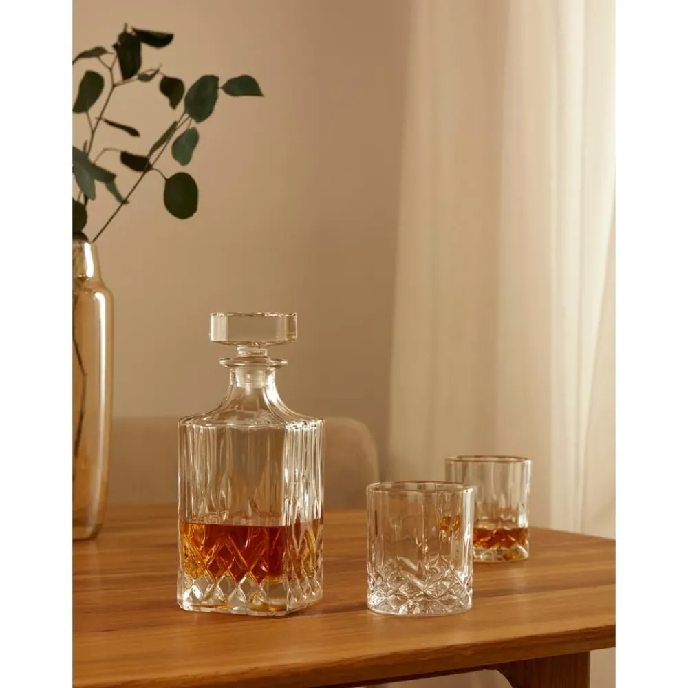 * Szkło Barowe>Komplet Do Whisky George, 3 Elem.