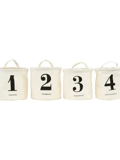 Clearance Komplet Koszy Do Przechowywania 1-2-3-4, 4 Elem. Kosze
