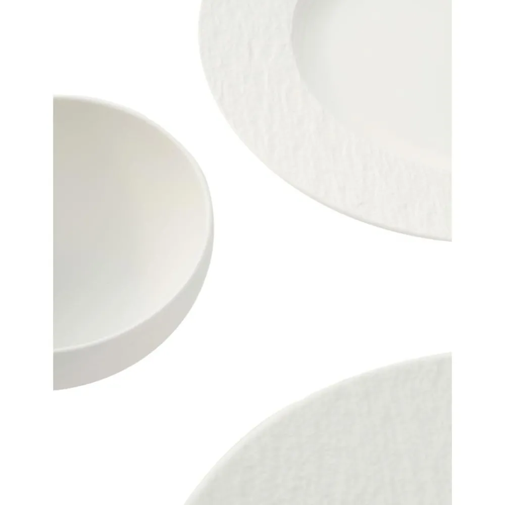 Villeroy & Boch Zastawa Stołowa>Komplet Naczyń Z Porcelany Rock, Dla 2 Osob (6 Elem.)
