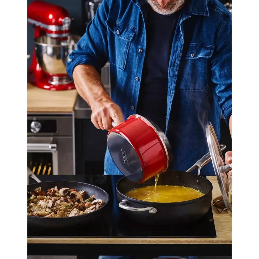 KitchenAid Patelnie>Komplet Patelni Z Powloka Zapobiegajaca Przywieraniu , 2 Elem.