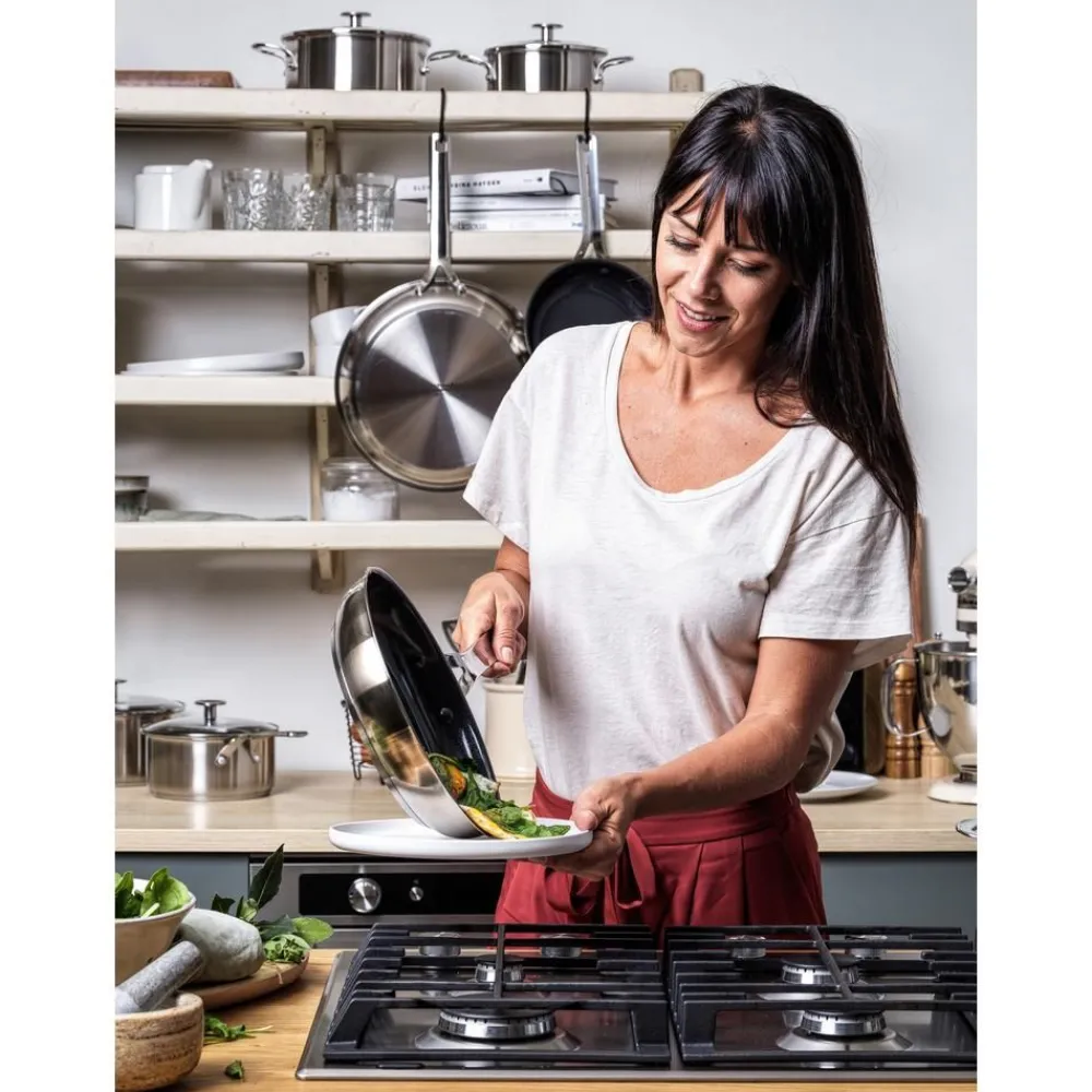 KitchenAid Patelnie>Komplet Patelni Z Powloka Zapobiegajaca Przywieraniu , 2 Elem.
