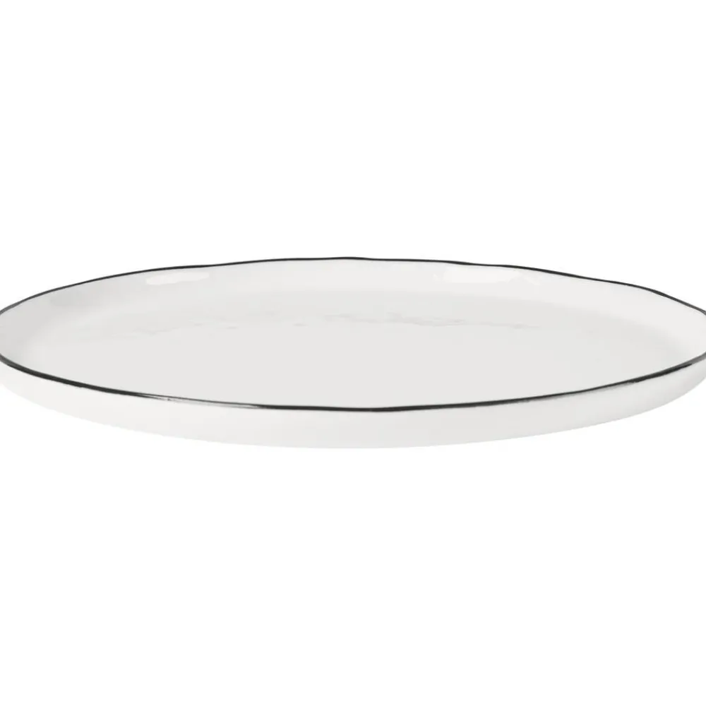Broste Copenhagen Kolekcje Naczyń>Komplet Recznie Wykonanych Naczyń Sniadaniowych Z Porcelany Salt, Dla 4 Osob (16 Elem.)