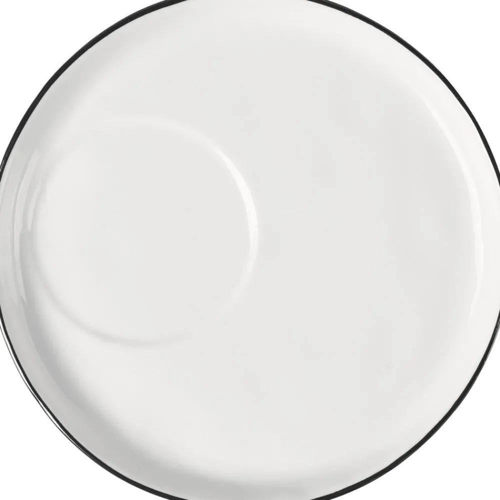 Broste Copenhagen Kolekcje Naczyń>Komplet Recznie Wykonanych Naczyń Sniadaniowych Z Porcelany Salt, Dla 4 Osob (16 Elem.)