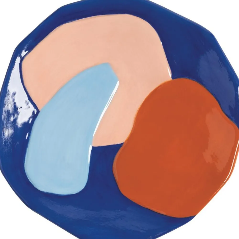 &k amsterdam Talerze>Komplet Talerzy Sniadaniowych Z Dolomitu Chunky, 4 Elem.