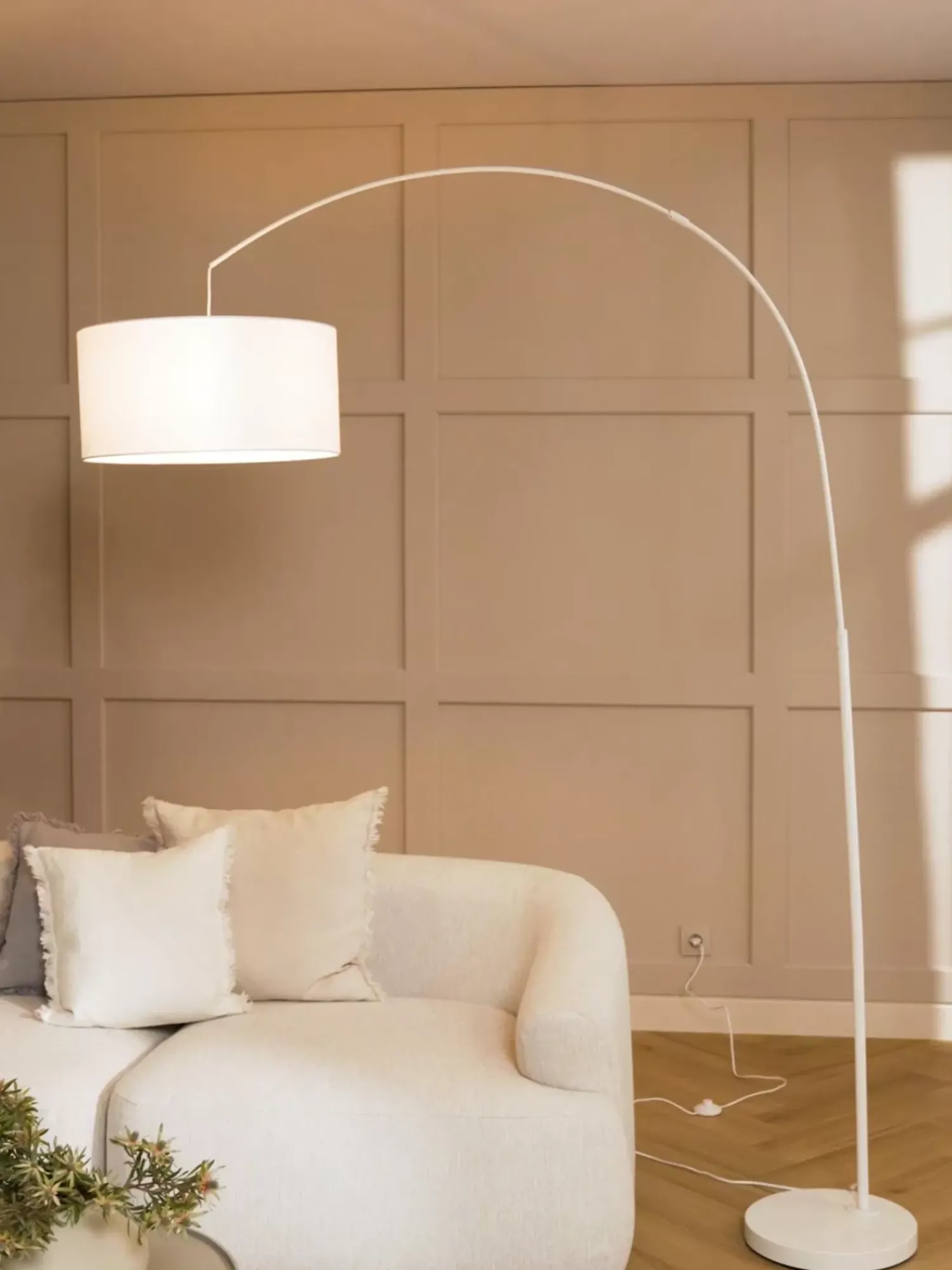 Outlet Lampa Podlogowa Lukowa Niels Lampy Łukowe