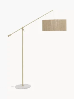 Cheap Lampa Podlogowa Lukowa Z Marmurowa Podstawa Lisana Lampy Łukowe