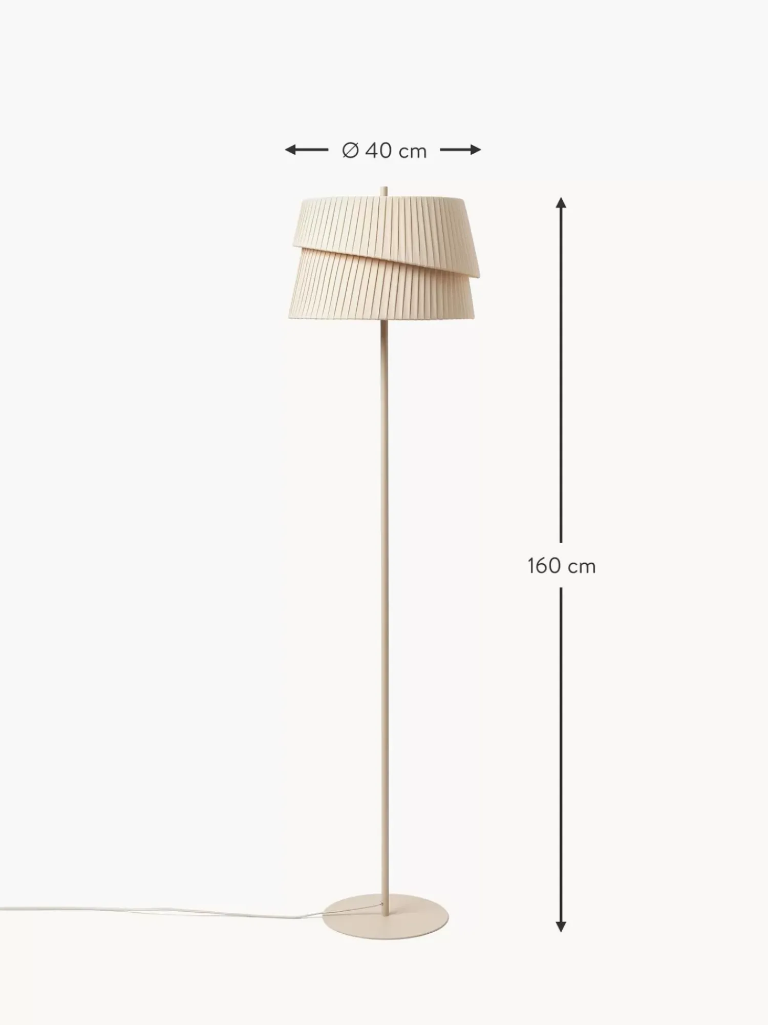 Store Lampa Podlogowa Nyla Lampy Do Czytania