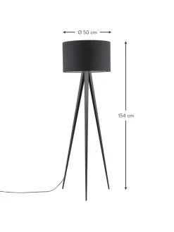 Fashion Lampa Podlogowa Trojnog W Stylu Scandi Jake Lampy Na Trójnogu