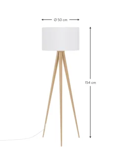 Discount Lampa Podlogowa Trojnog W Stylu Scandi Jake Lampy Na Trójnogu