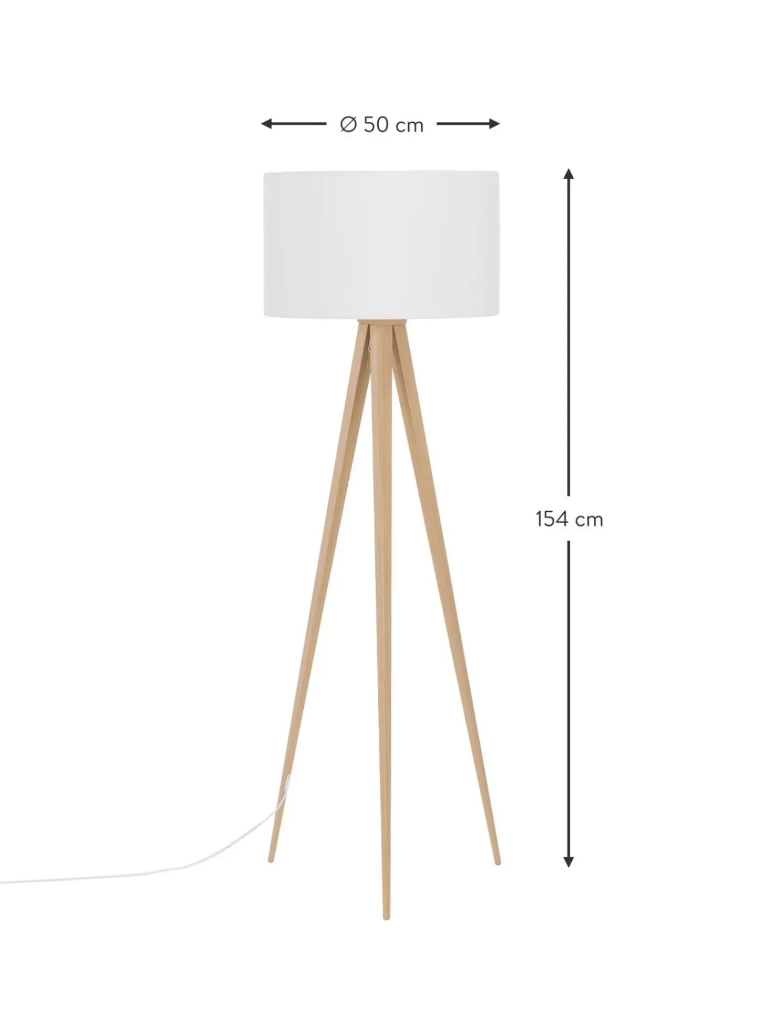 Discount Lampa Podlogowa Trojnog W Stylu Scandi Jake Lampy Na Trójnogu