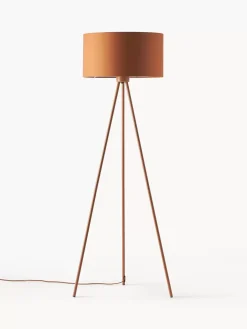 Hot Lampa Podlogowa Trojnog Z Kloszem Z Tkaniny Cella Lampy Na Trójnogu