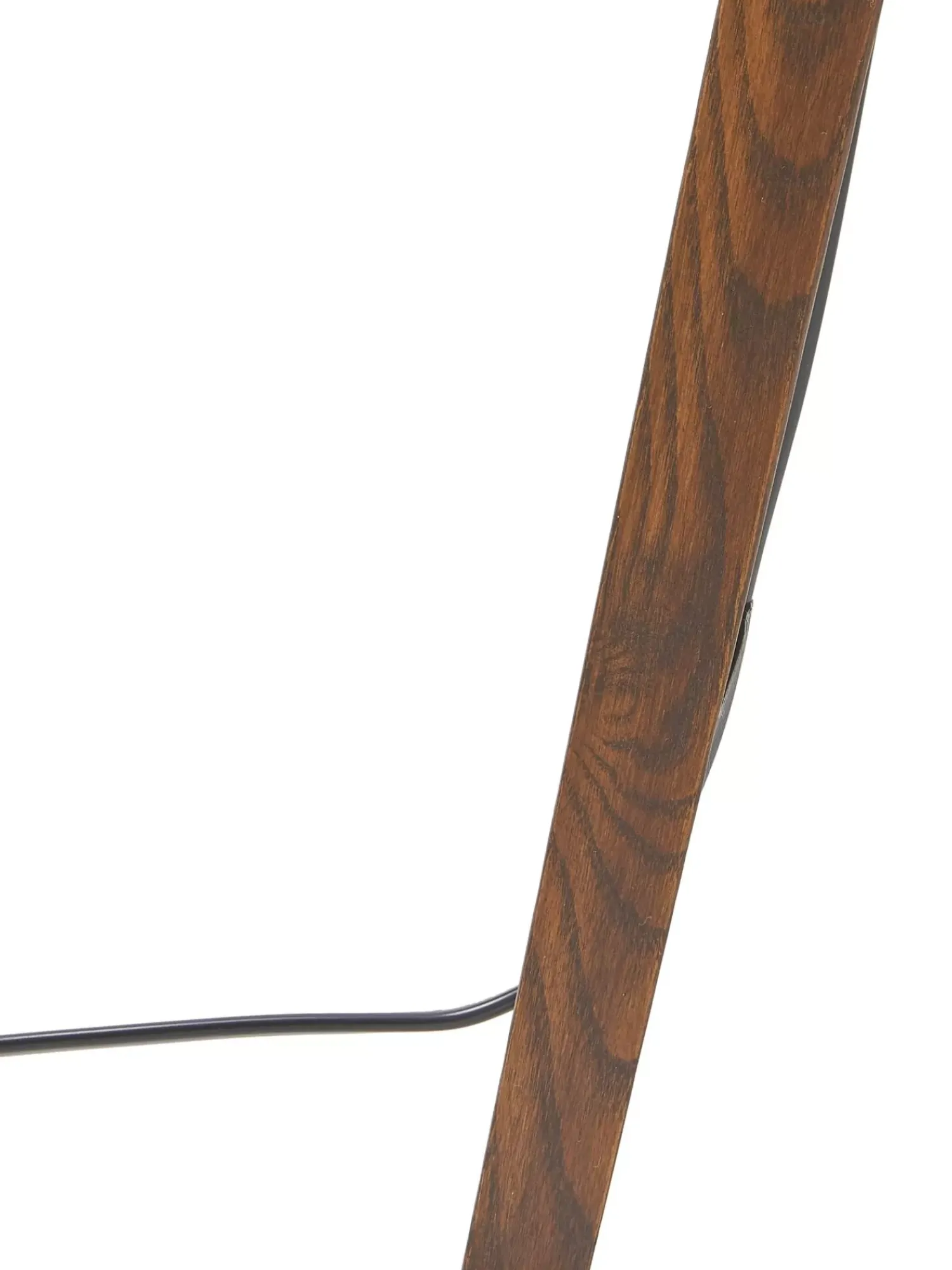 Hot Lampa Podlogowa Trojnog Z Litego Drewna W Stylu Scandi Jake Lampy Na Trójnogu