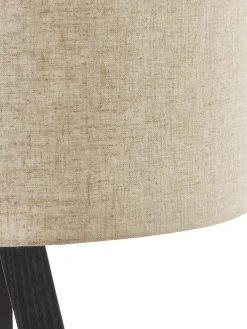 Hot Lampa Podlogowa Trojnog Z Litego Drewna W Stylu Scandi Jake Lampy Na Trójnogu