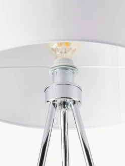 Online Lampa Podlogowa Trojnog Z Kloszem Z Tkaniny Cella Lampy Na Trójnogu