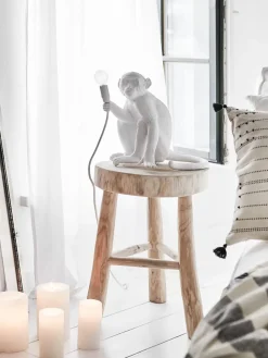 Fashion Lampa Stołowa Monkey Lampki Nocne