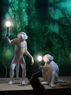 Fashion Lampa Stołowa Monkey Lampki Nocne