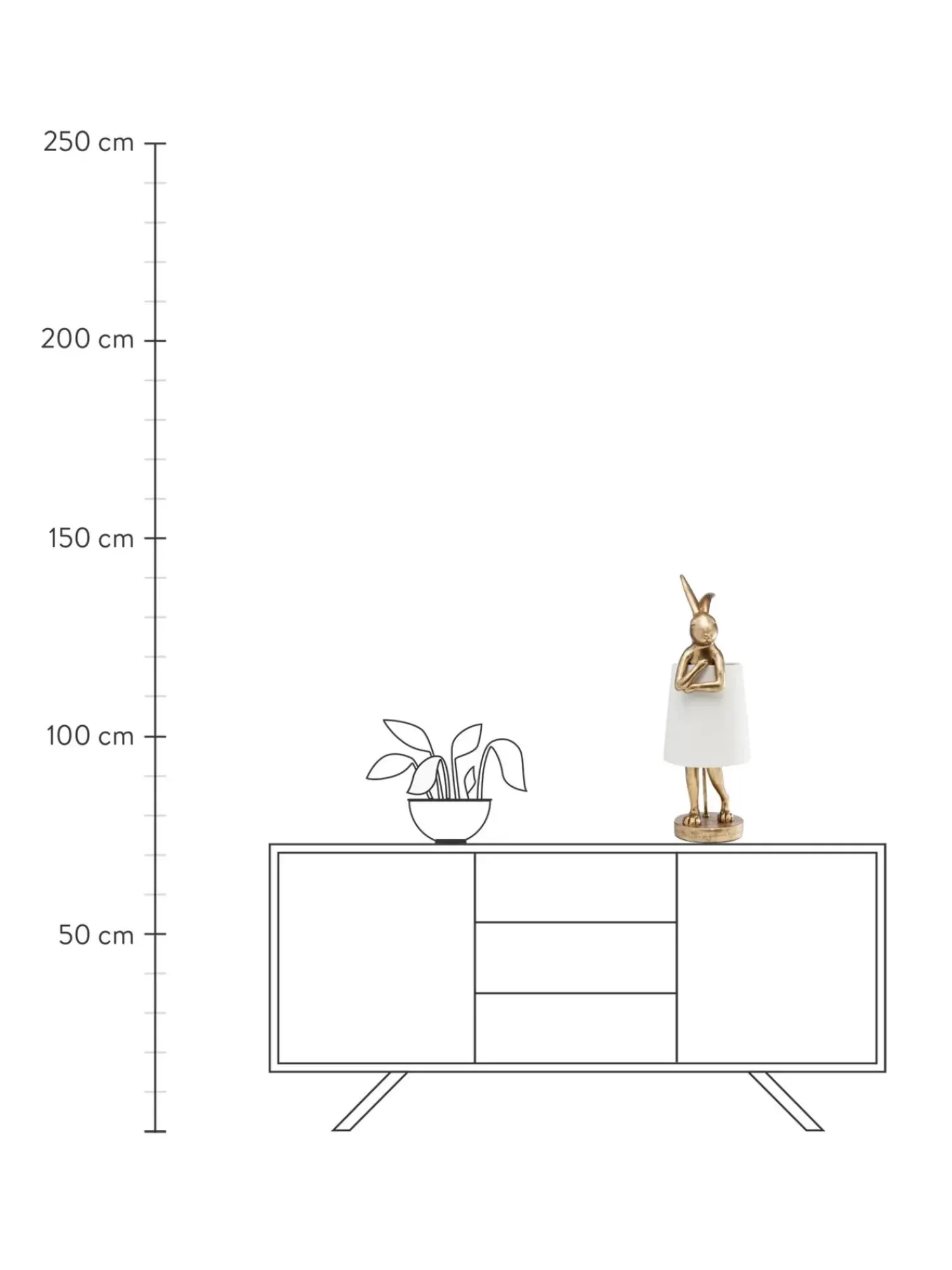 Online Lampa Stołowa Rabbit Lampki Nocne
