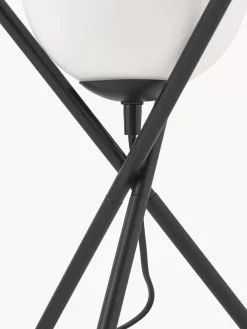 Sale Lampa Stołowa Trojnog Ze Szklanym Kloszem Erik Lampki Nocne