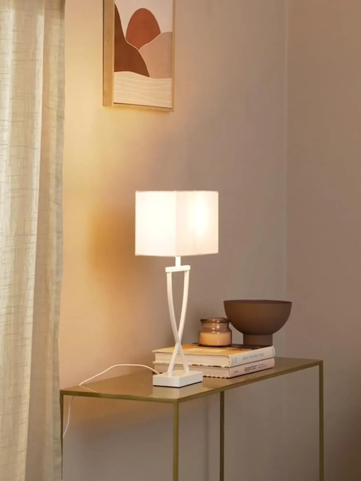 Hot Lampa Stołowa Vanessa Lampki Nocne