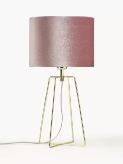 Best Sale Lampa Stołowa Z Aksamitu Karolina Lampki Nocne