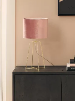 Best Sale Lampa Stołowa Z Aksamitu Karolina Lampki Nocne