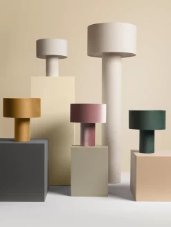 Flash Sale Lampa Stołowa Z Aksamitu Ron Lampki Nocne