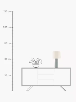 Fashion Lampa Stołowa Z Betonowa Podstawa Kaya Lampki Nocne