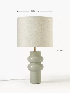 Fashion Lampa Stołowa Z Ceramiki Christine Lampki Nocne
