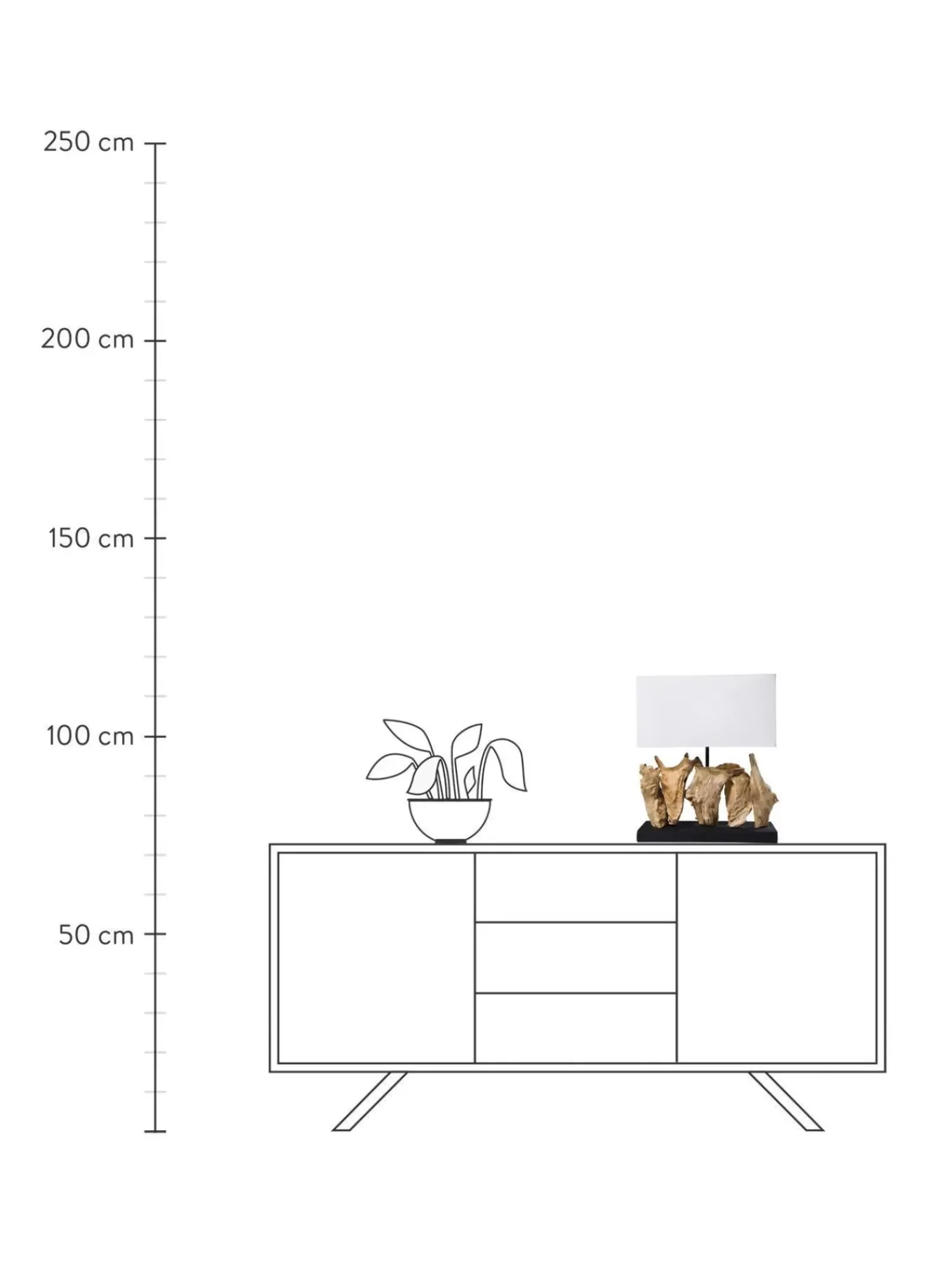 Flash Sale Lampa Stołowa Z Drewna Dryftowego Nature Lampki Nocne