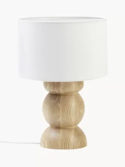 Cheap Lampa Stołowa Z Drewna Jesionowego Sascha Lampki Nocne