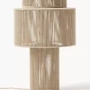 Outlet Lampa Stołowa Z Lnianych Wlokien Lace Lampki Nocne