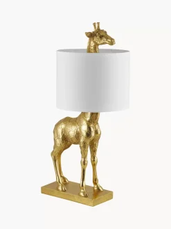 Hot Lampa Stołowa Z Lnianym Kloszem Epigaea Lampki Nocne
