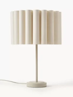 Flash Sale Lampa Stołowa Z Lnu Aguilar Lampki Nocne
