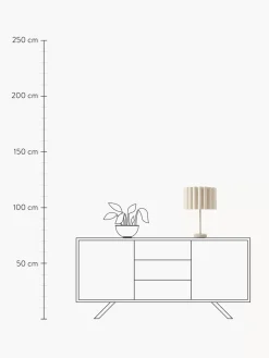 Flash Sale Lampa Stołowa Z Lnu Aguilar Lampki Nocne