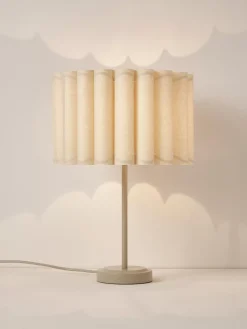 Flash Sale Lampa Stołowa Z Lnu Aguilar Lampki Nocne