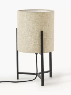 Best Sale Lampa Stołowa Z Lnu Piper Lampki Nocne