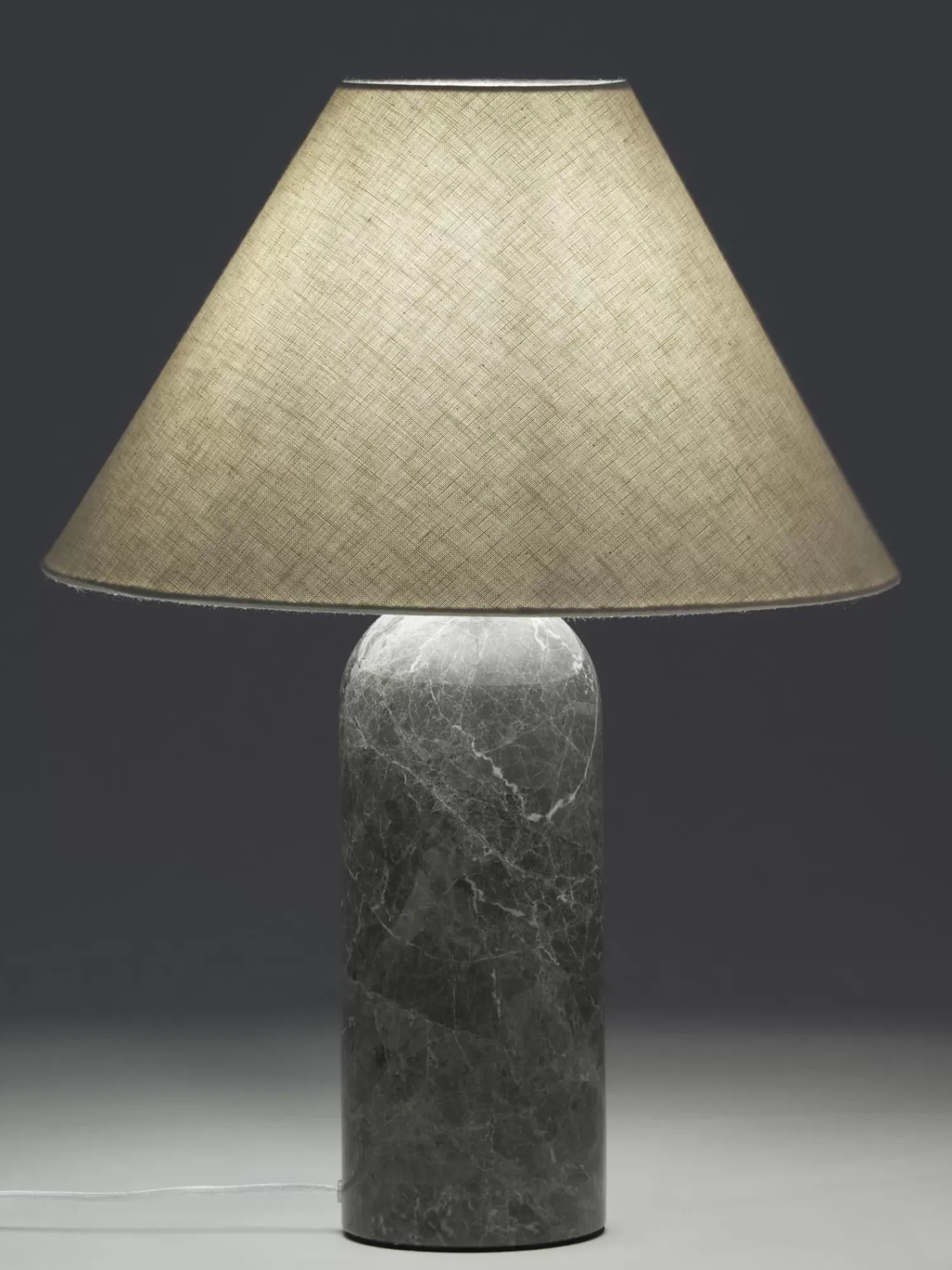 Shop Lampa Stołowa Z Marmurowa Podstawa Gia Lampki Nocne