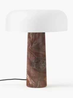 Shop Lampa Stołowa Z Marmurowa Podstawa Carla Lampki Nocne
