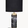 Outlet Lampa Stołowa Z Marmurowa Podstawa W Stylu Glam Miranda Lampki Nocne