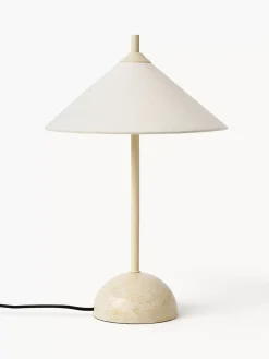 Online Lampa Stołowa Z Marmurowa Podstawa Vica Lampki Nocne