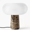 Discount Lampa Stołowa Z Marmurowa Podstawa Mariella Lampki Nocne