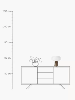 Discount Lampa Stołowa Z Marmurowa Podstawa Mariella Lampki Nocne