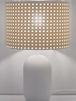 Store Lampa Stołowa Z Plecionki Wiedenskiej Vienna Lampki Nocne